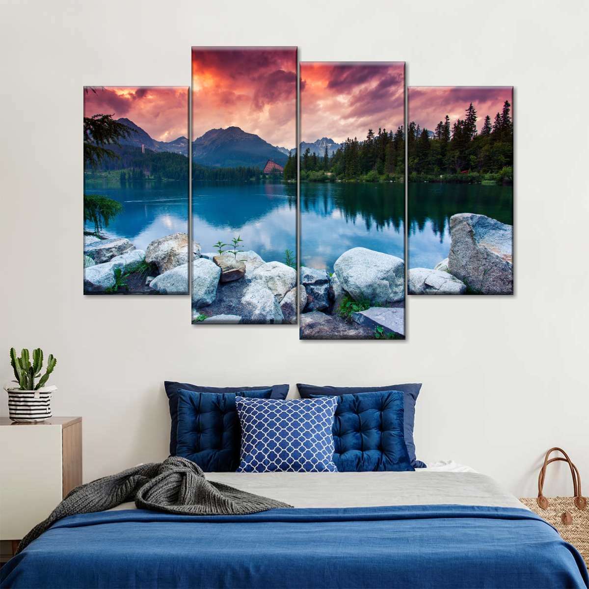 Tatra Mountain Lake Wall Art