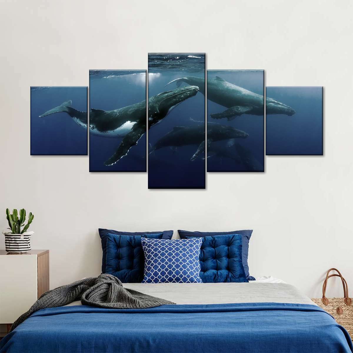 Humpback Whales Wall Art