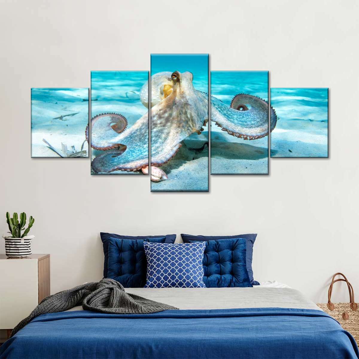 Roaming Octopus Wall Art