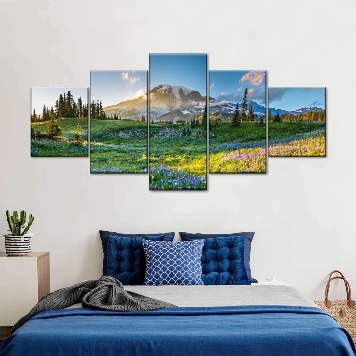 Springtime At Mount Rainier Wall Art