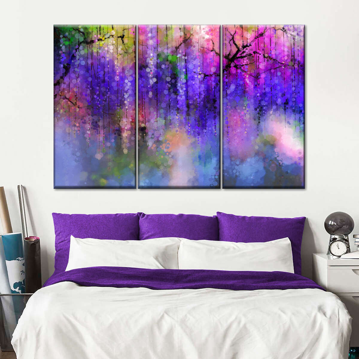 Spring Landscape Abstract Wall Art