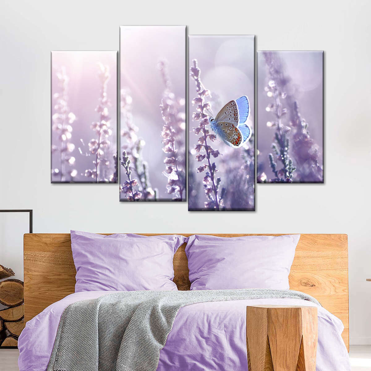 Lavender Flower Wall Art