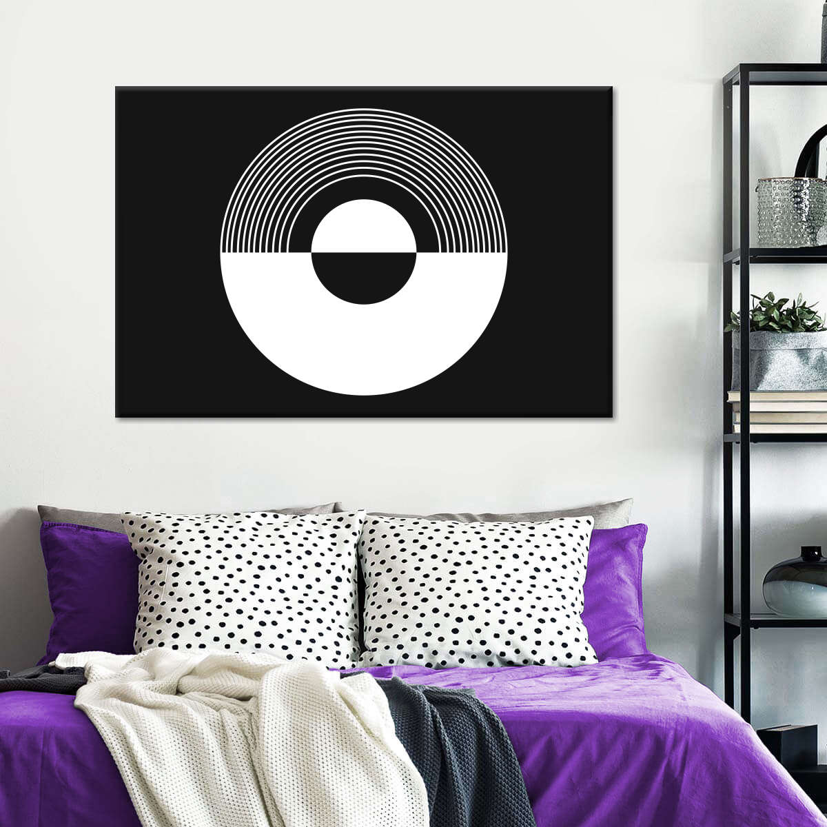 Vinyl Abstract Wall Art