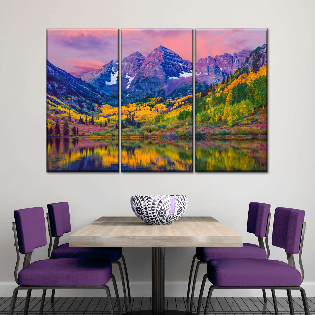 Maroon Bells Autumn Beauty Wall Art