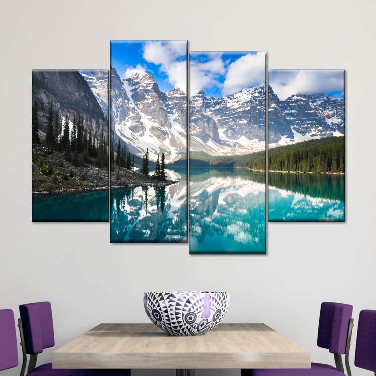 Mountain Reflection Wall Art