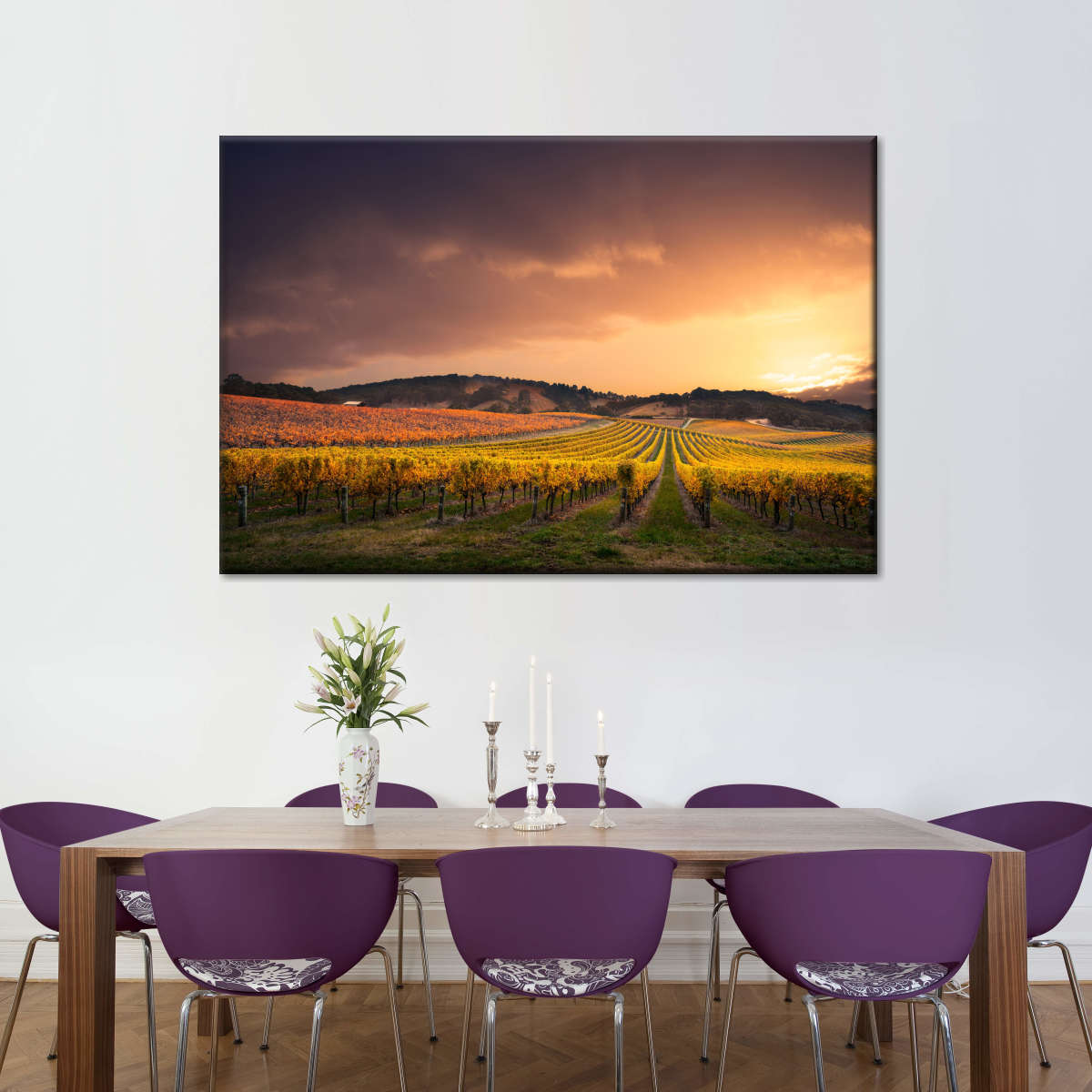 South Australia Vineyard Wall Art