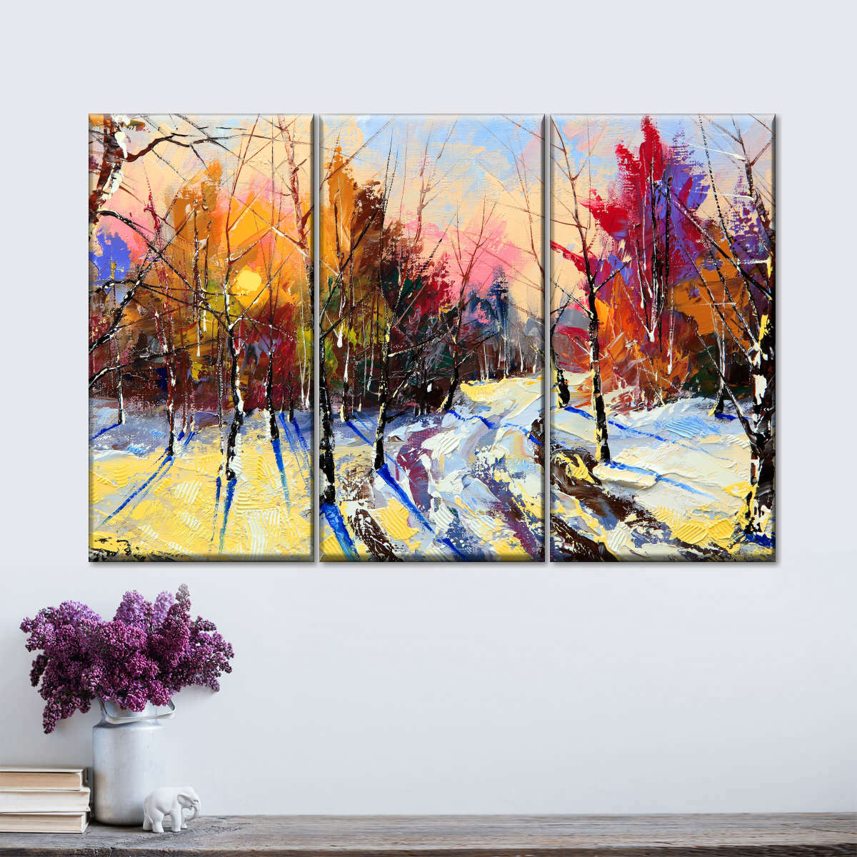 Snowy Forest Wall Art