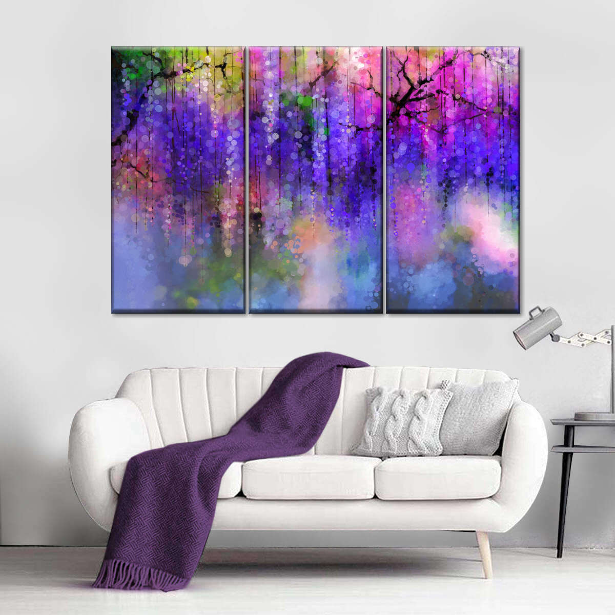 Spring Landscape Abstract Wall Art