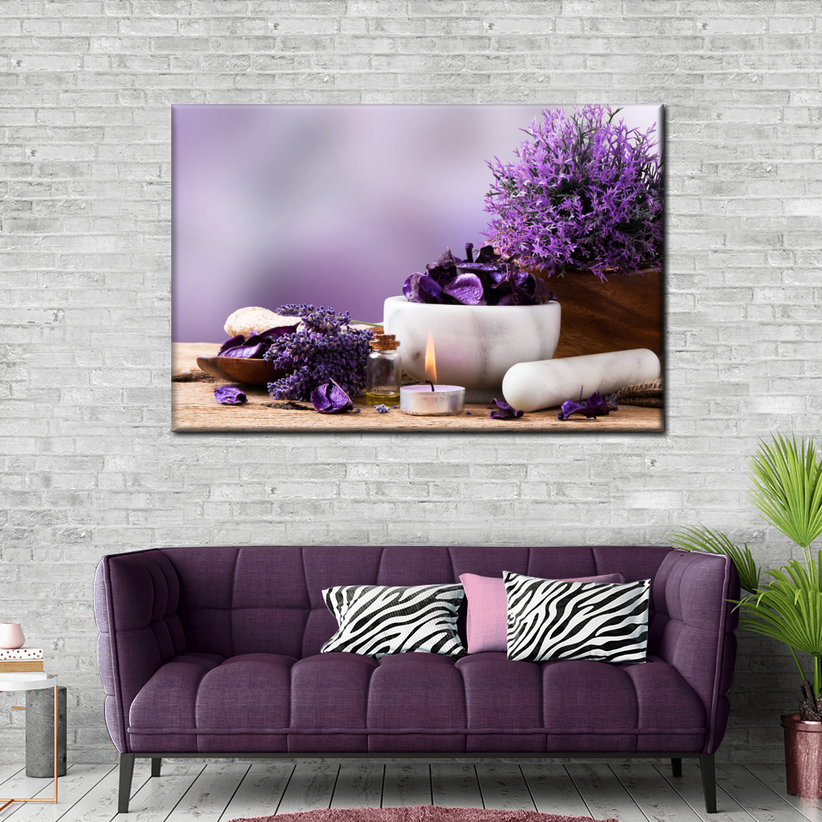 Calming Lavender Wall Art