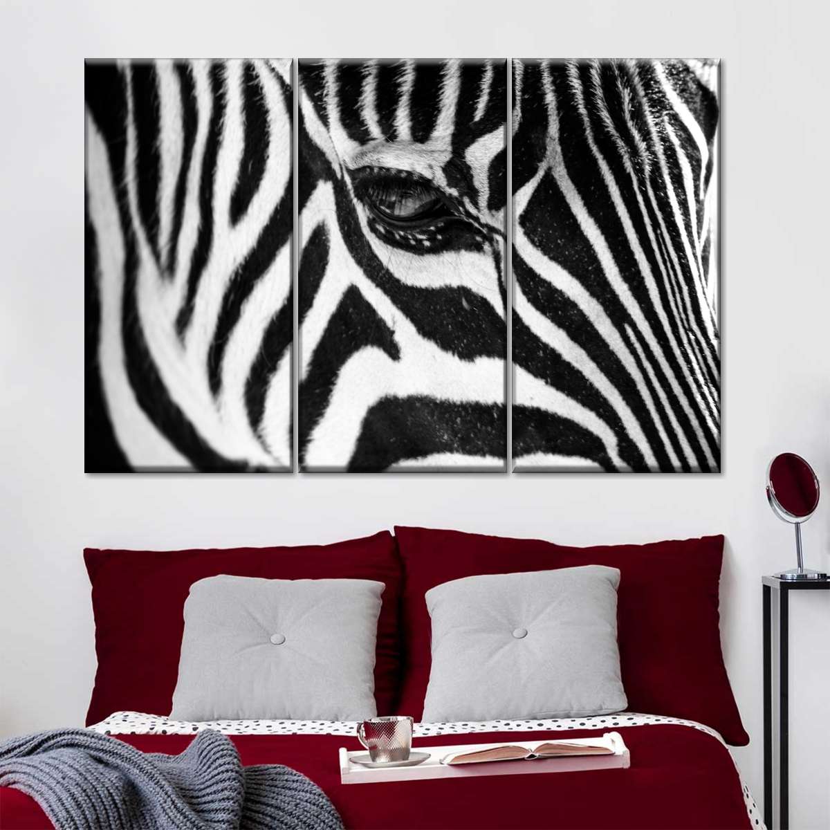 Zebra Eye Wall Art