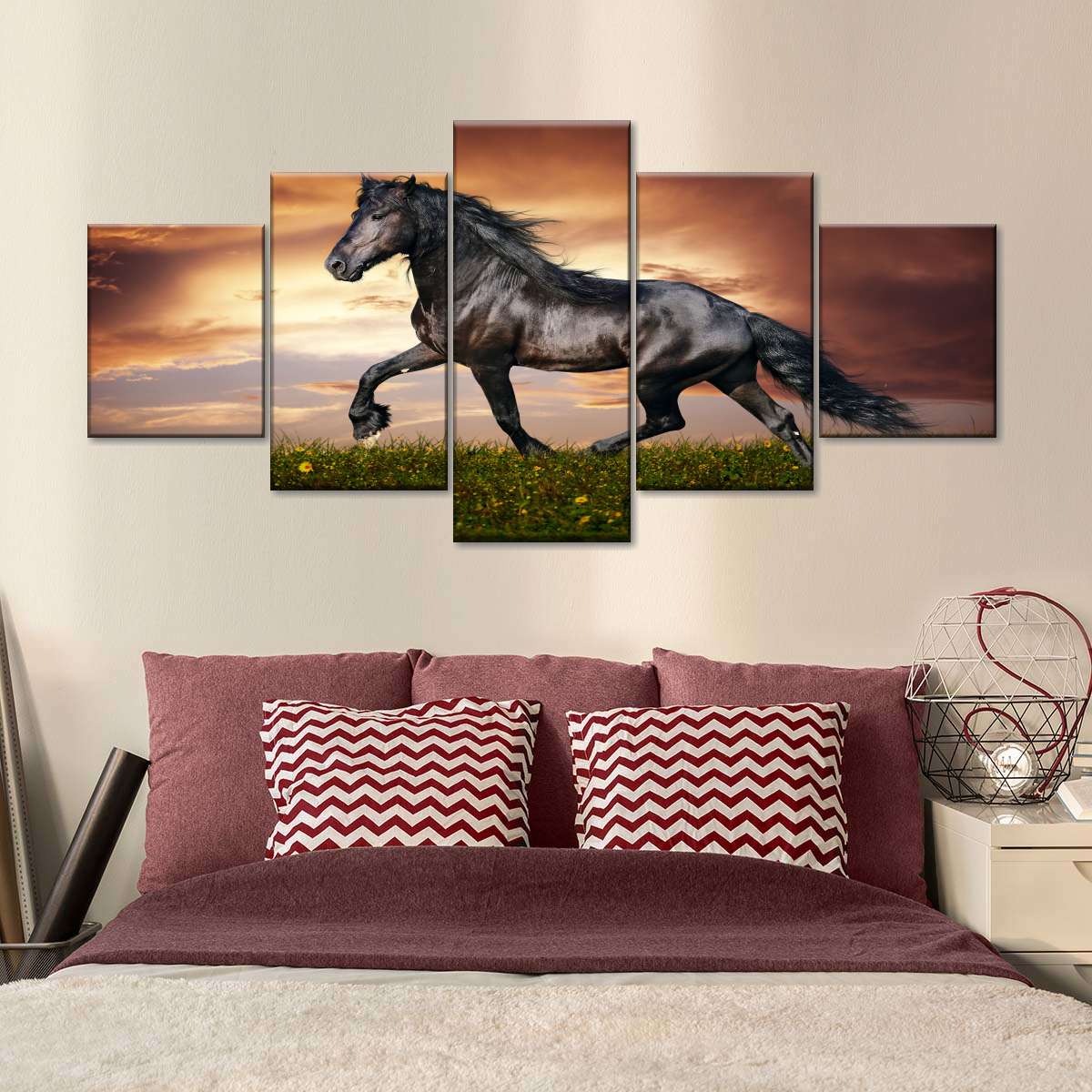 Baroque Horse Wall Art