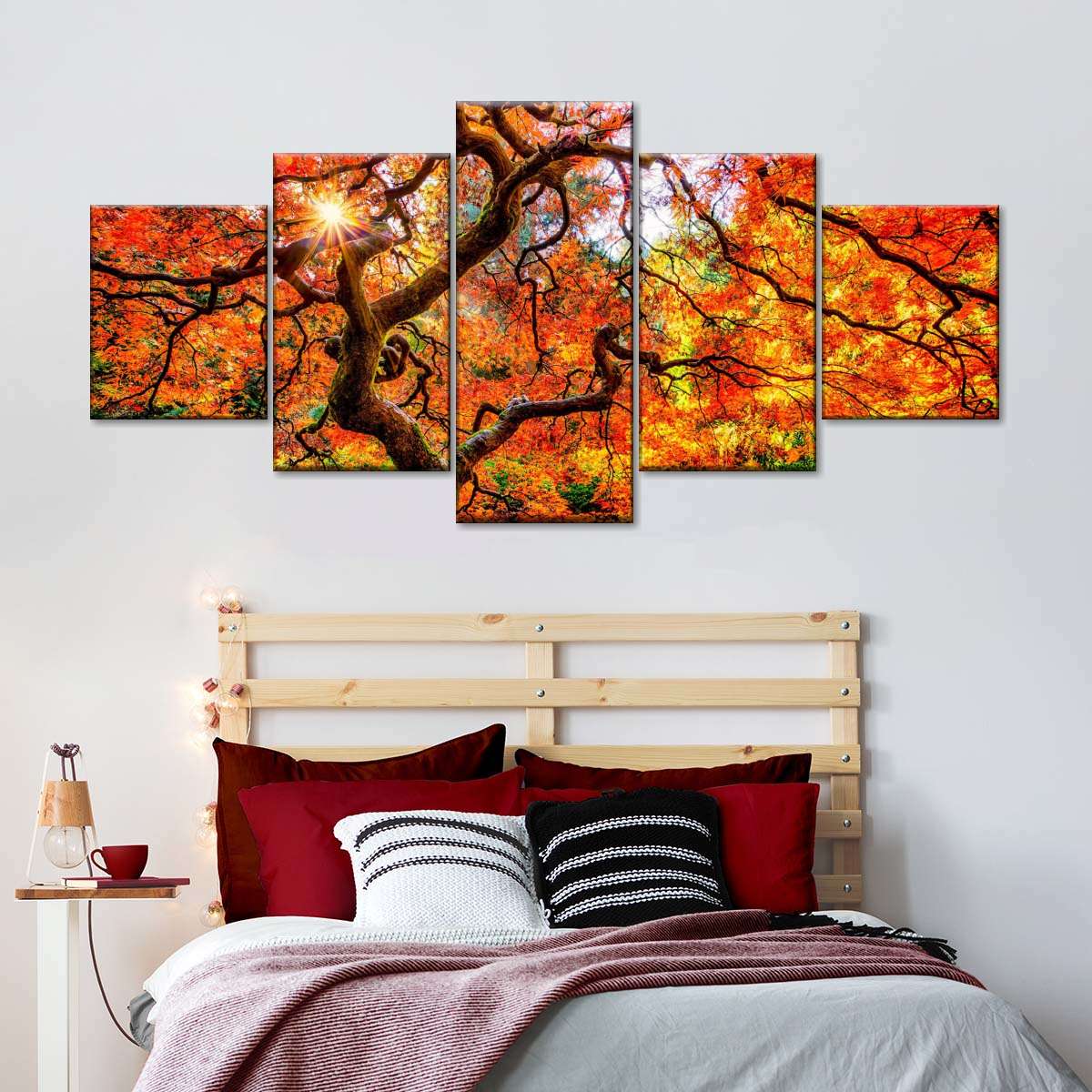 Autumn Japanese Maple Tree Wall Art