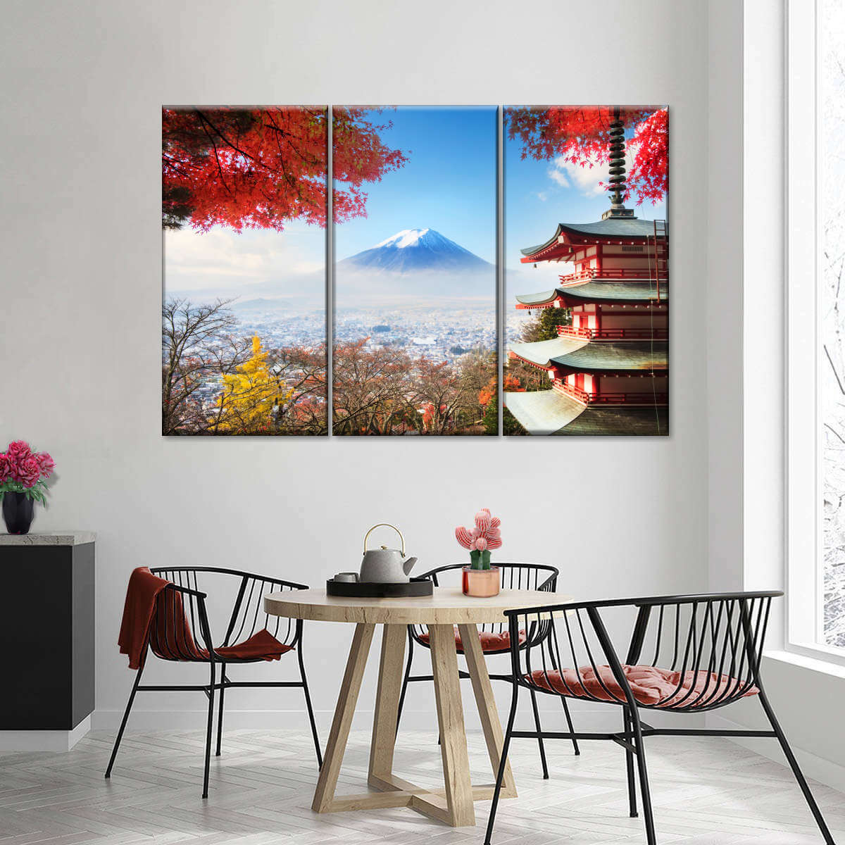 Autumn Mount Fuji Wall Art