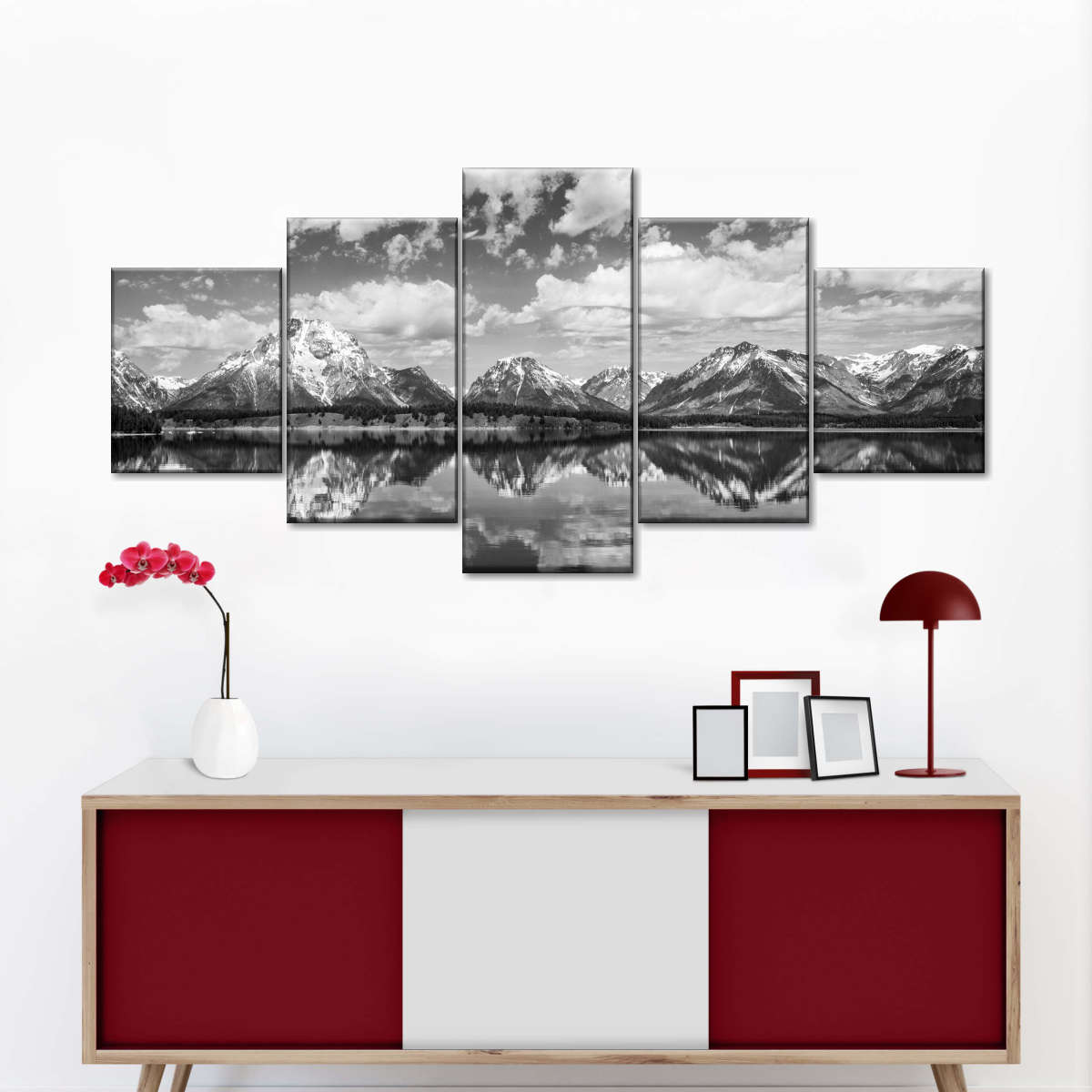 Grand Teton Panorama Wall Art