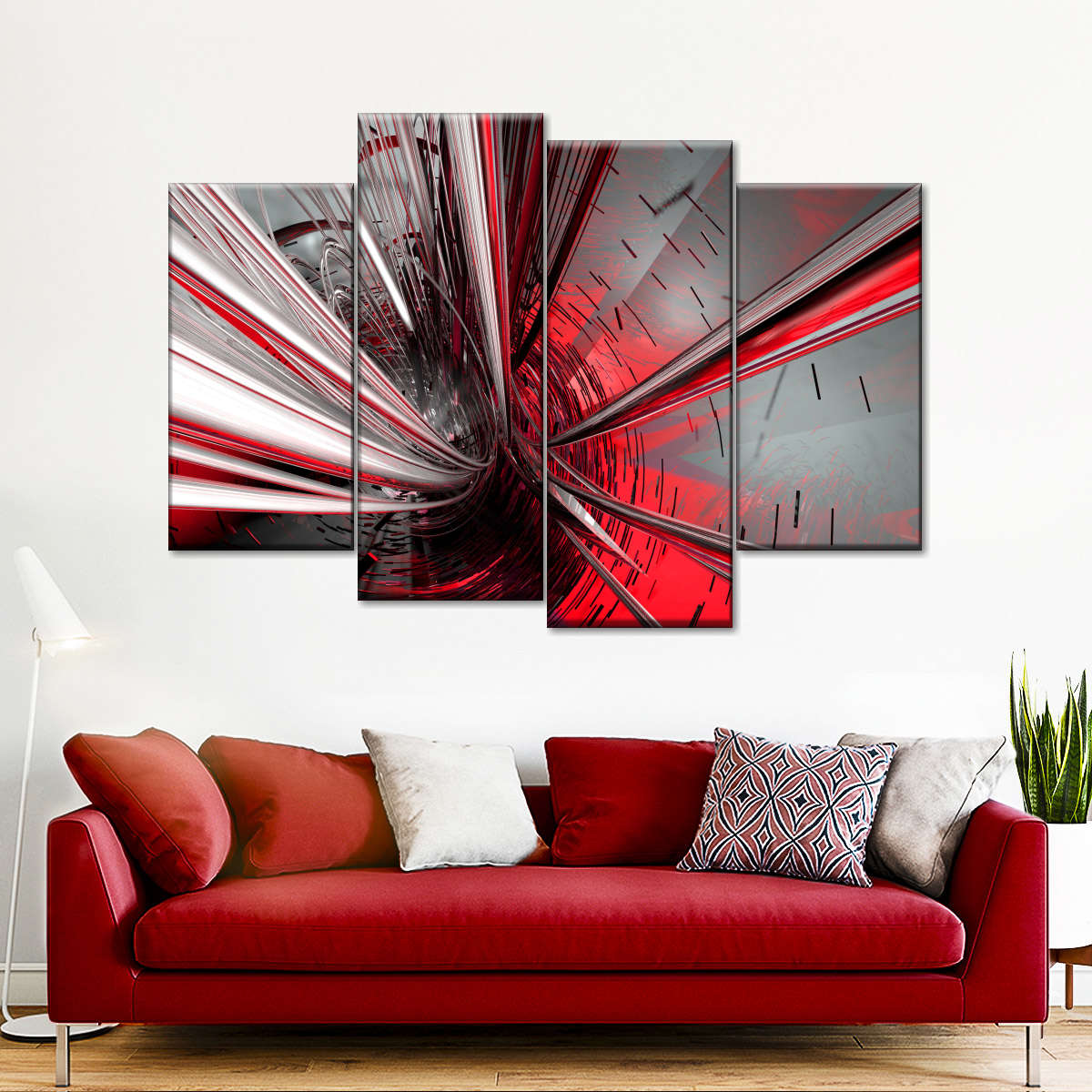 Deep Fractal Abstract Wall Art