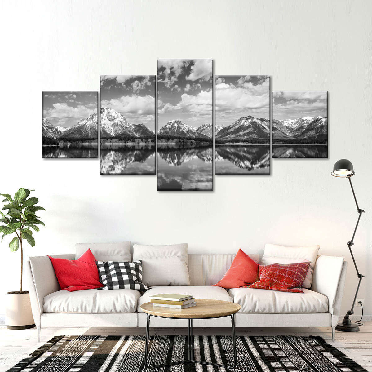 Grand Teton Panorama Wall Art