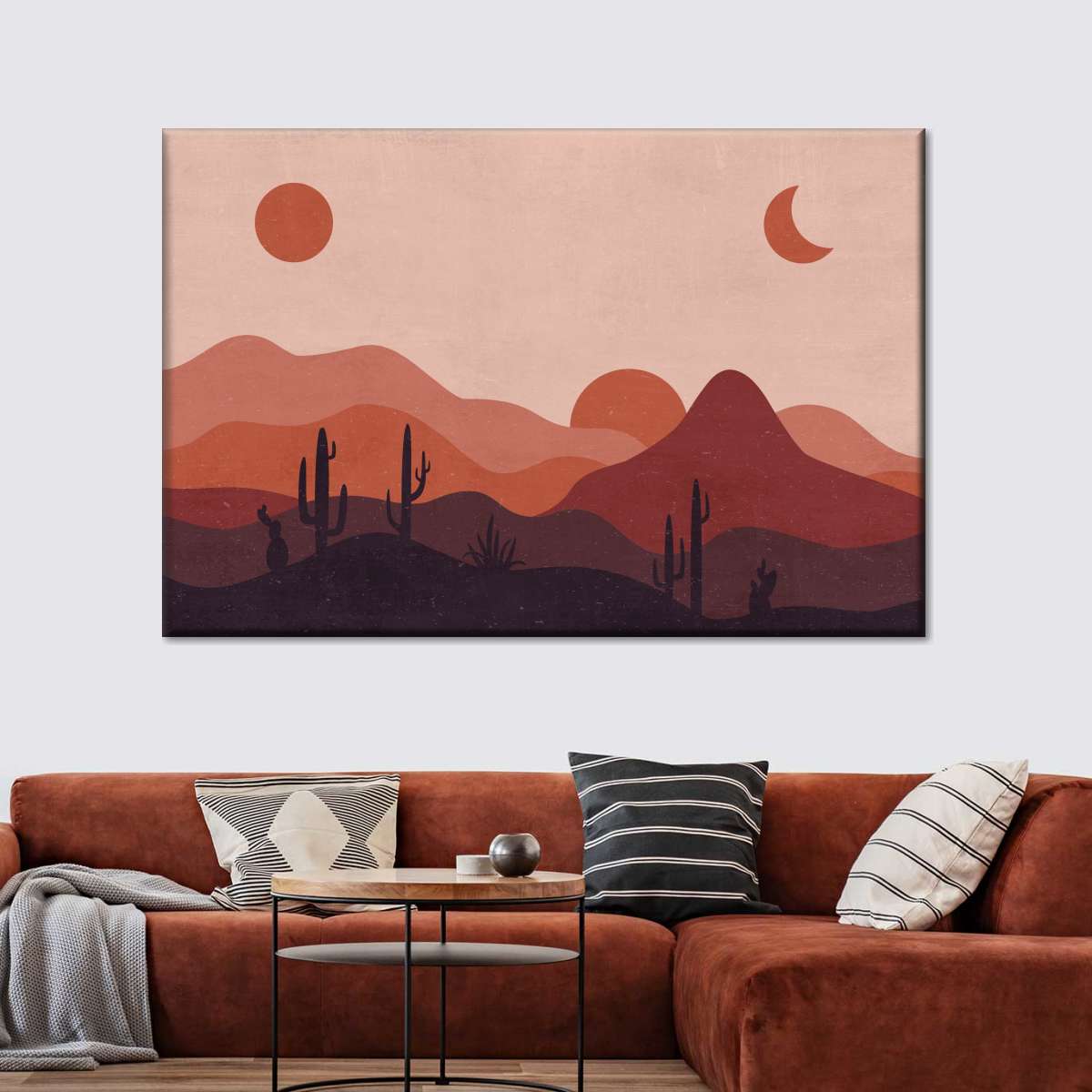 Boho Abstract Landscapes Wall Art