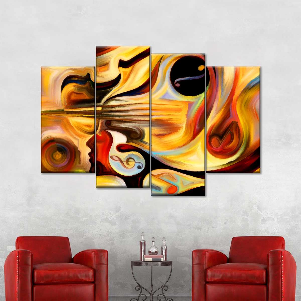 Abstract Expressionist Wall Art