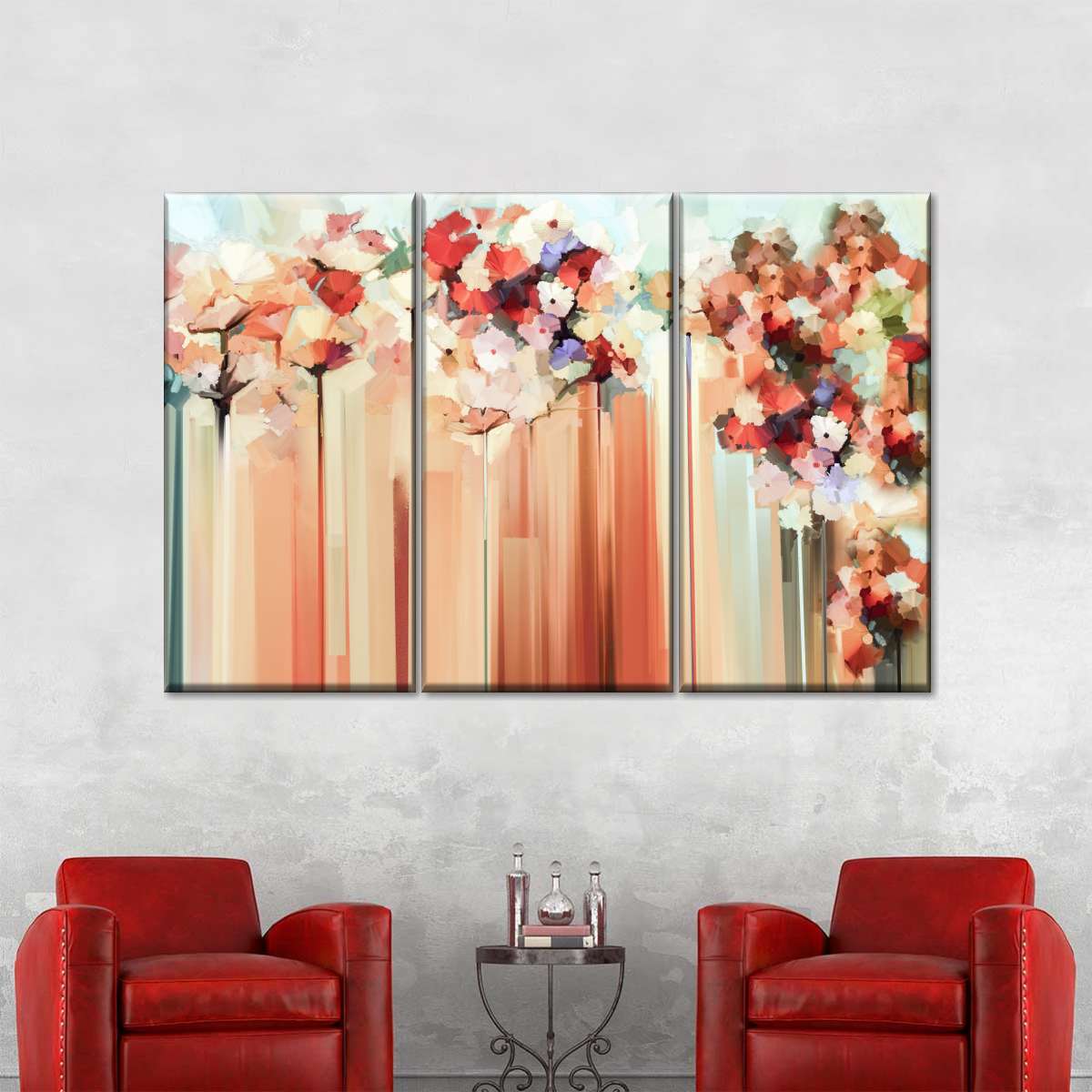 Floral Abstract Wall Art