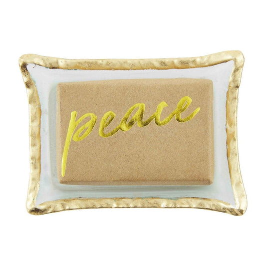 Peace Glass Soap Bar Set