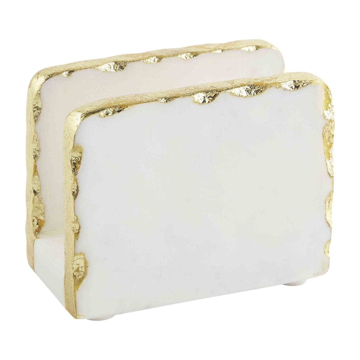 Gold Edge Napkin Holder