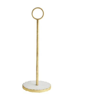 Gold Edge Paper Towel Holder