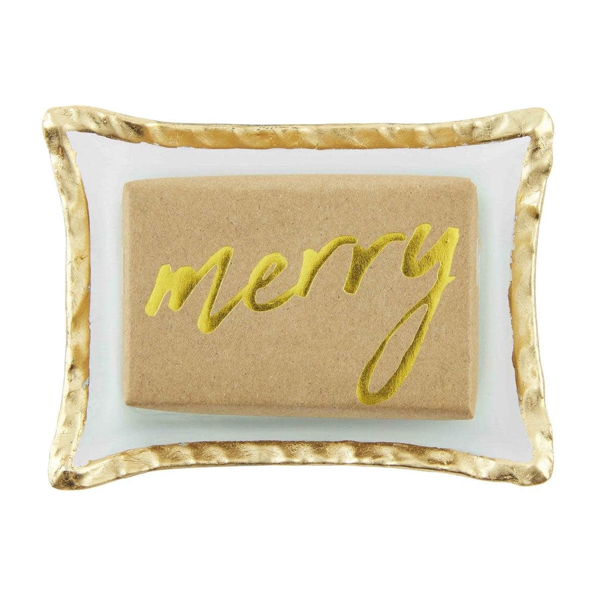 MERRY GLASS SOAP BAR SET