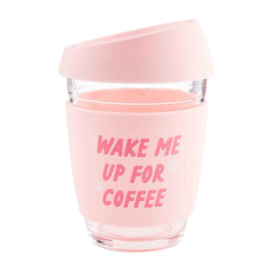 Glass Travel Mug Blush