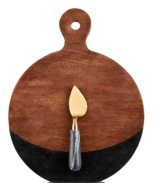 Natural Round Board Set