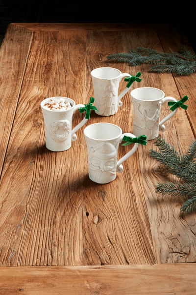 White Reindeer Mug