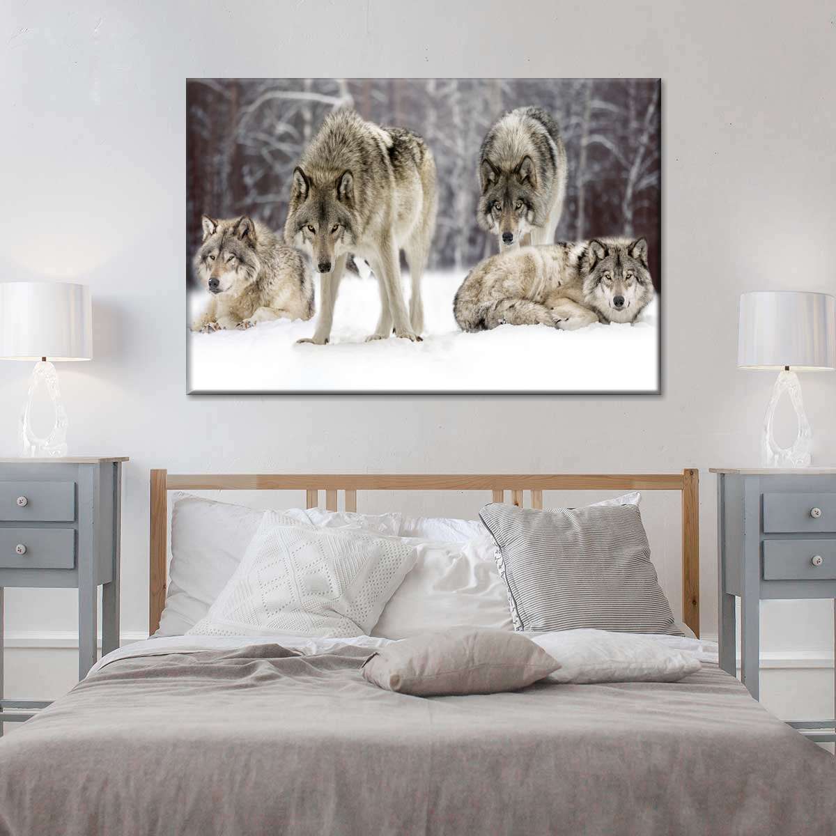 Wolf Pack Wall Art