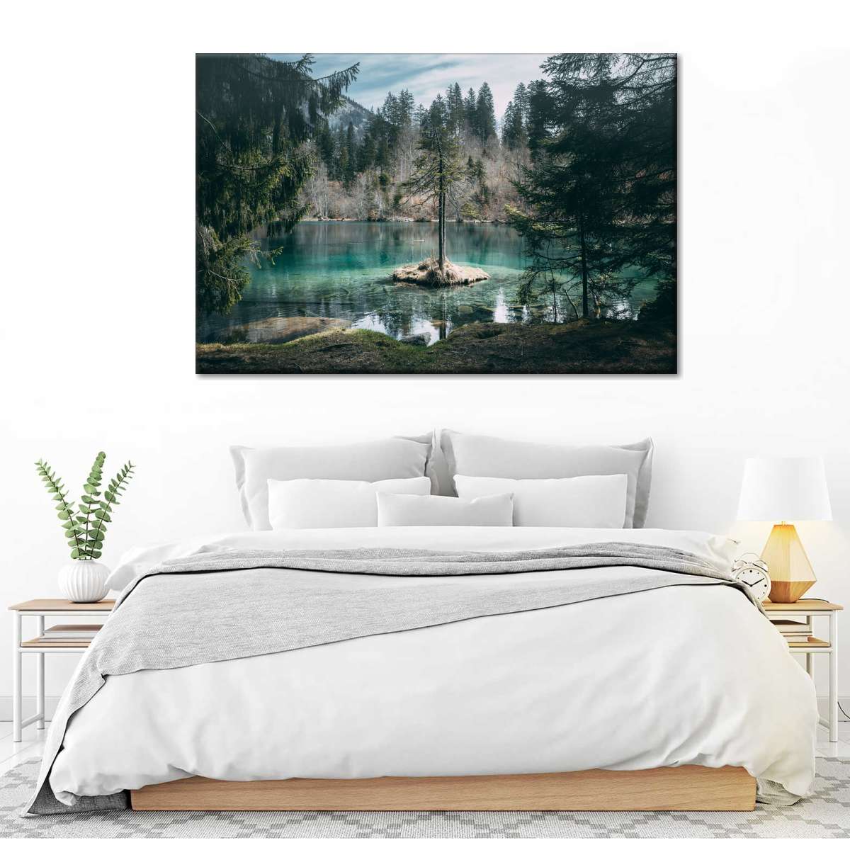 Pine Trees Wall Art