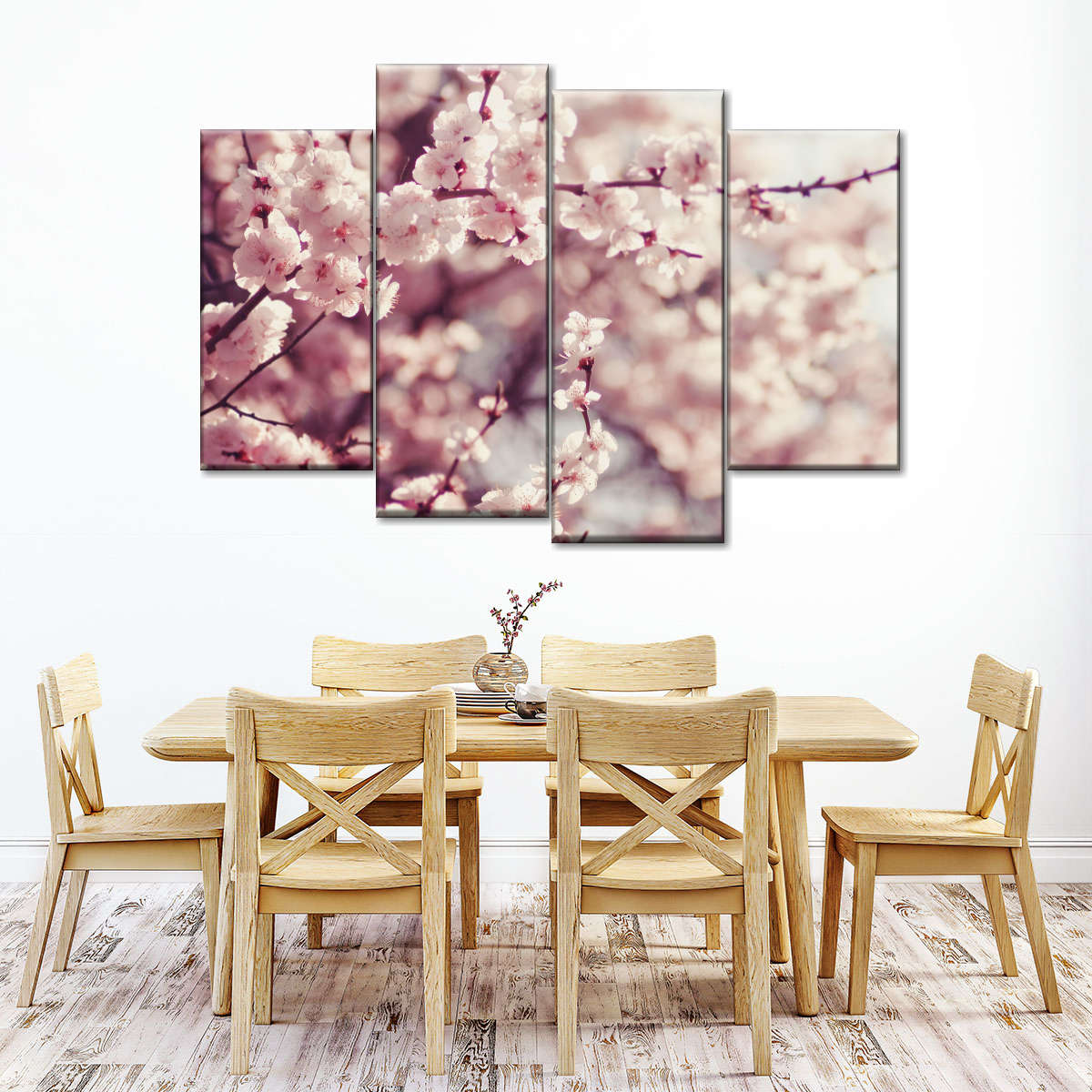 Delicate Cherry Blossoms Wall Art