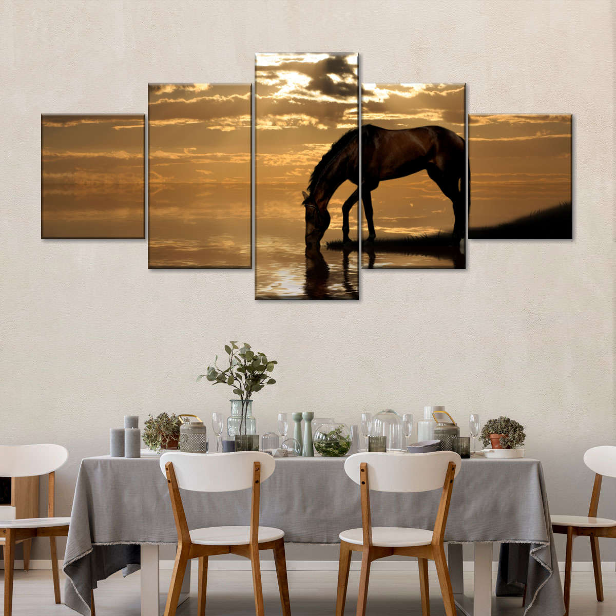 Lone Arabian Horse Wall Art