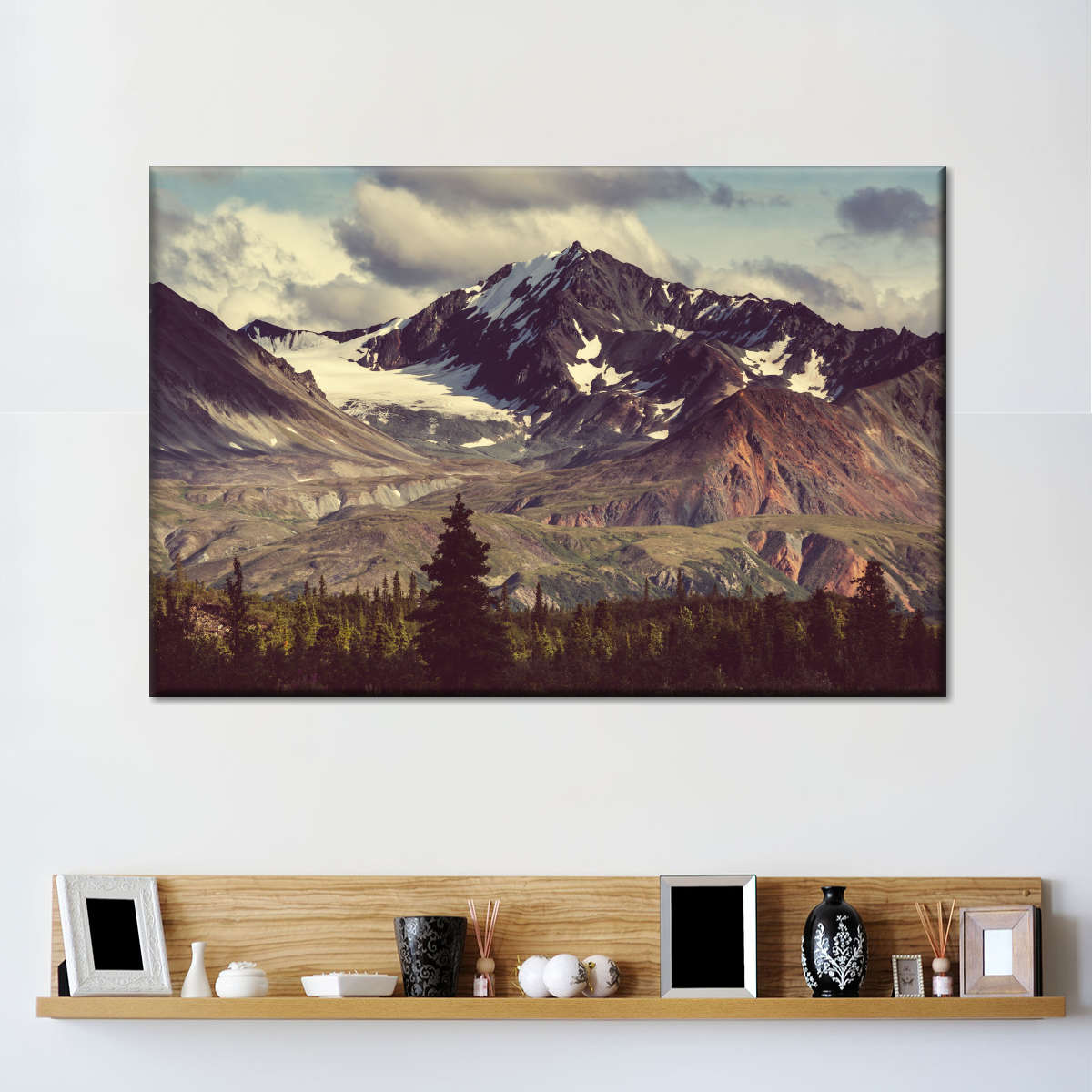 Alaskan Mountains Wall Art