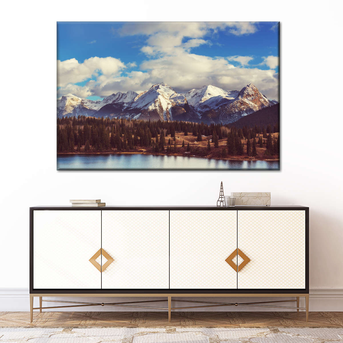 Rocky Mountain Landscape Wall Art