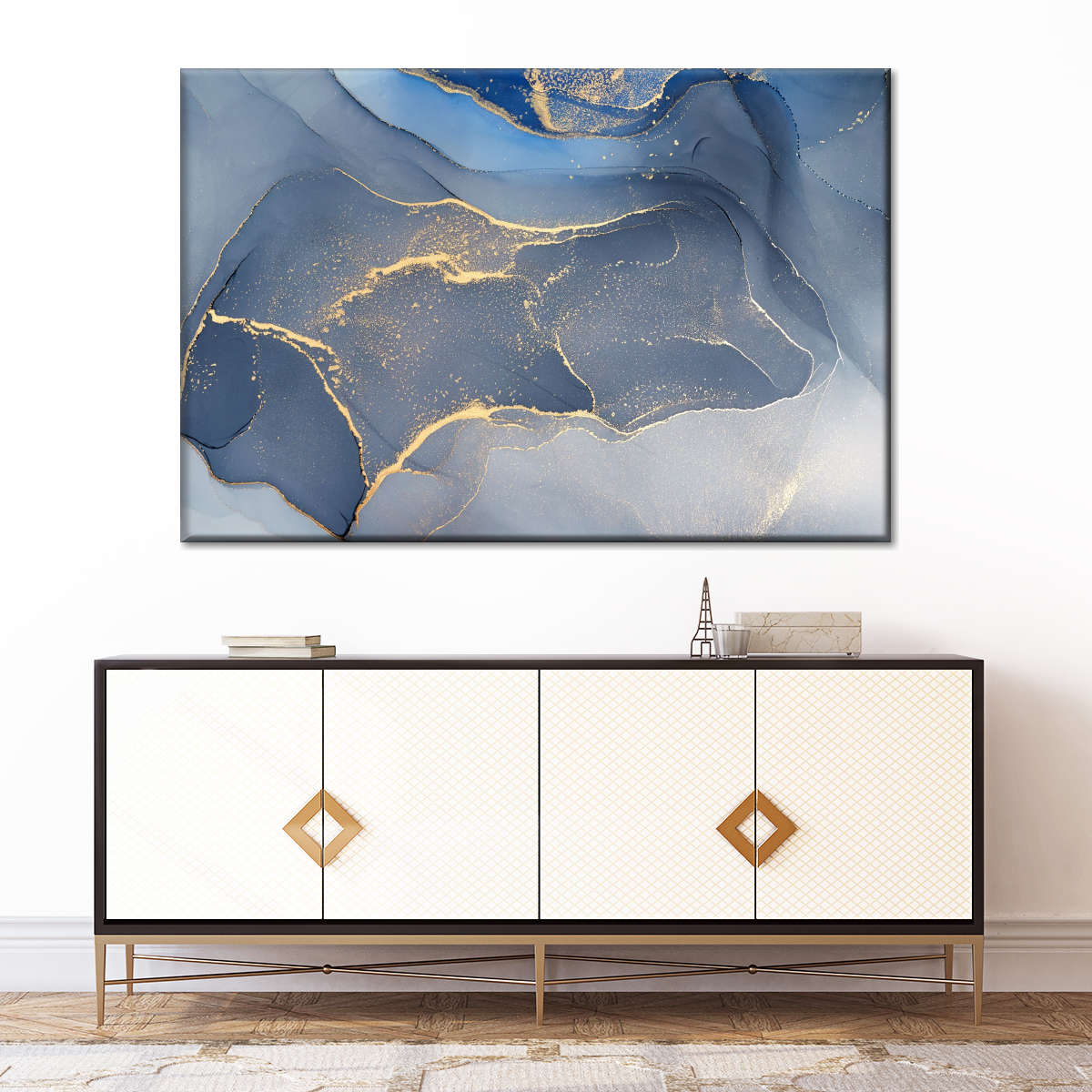 Liquid Marble Abstract Wall Art