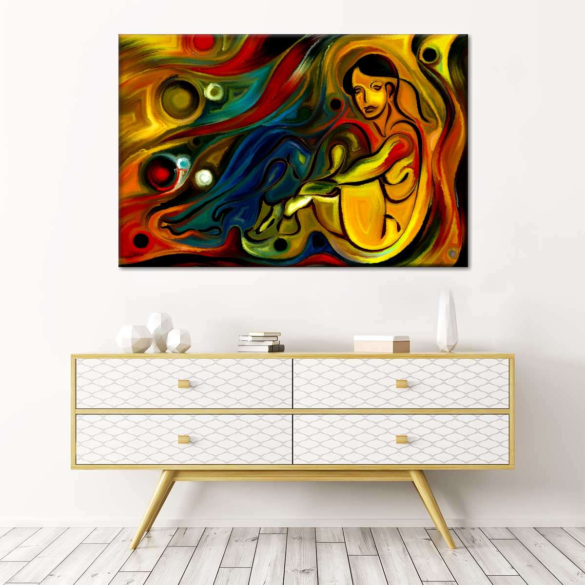 Portrait Abstract Wall Art