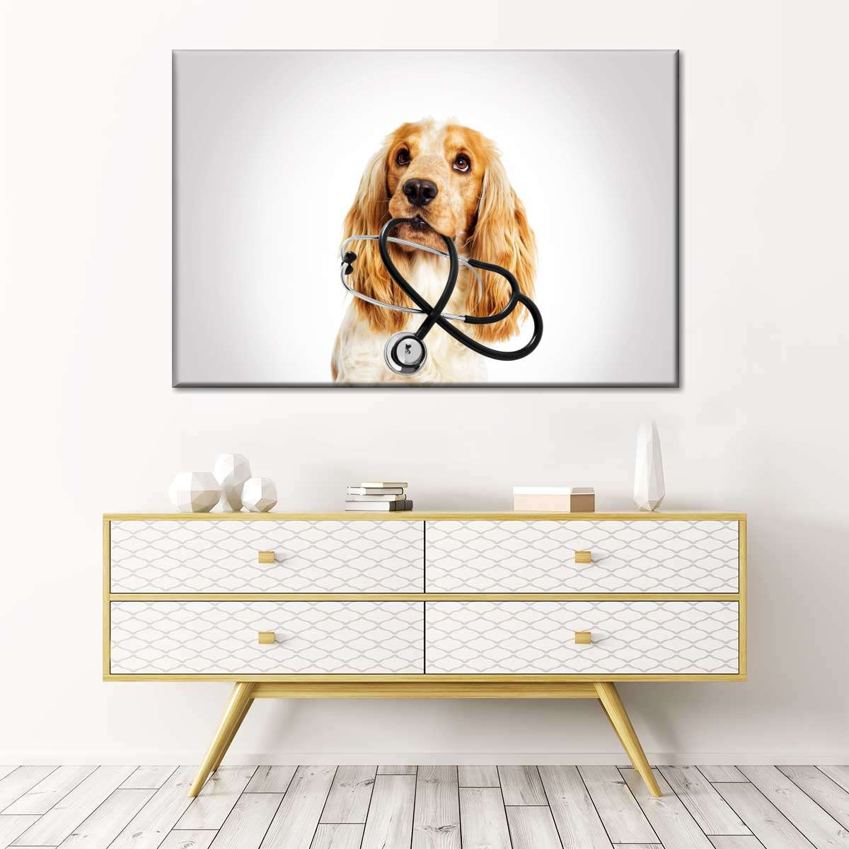 Doctor Dog Wall Art