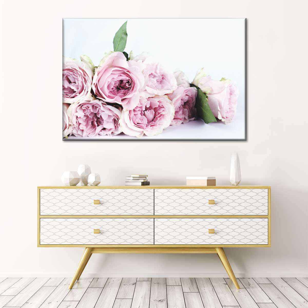 Layers Of Pink Peonies Wall Art