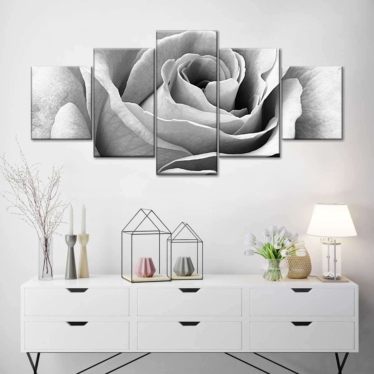 Full Bloom Rose Wall Art