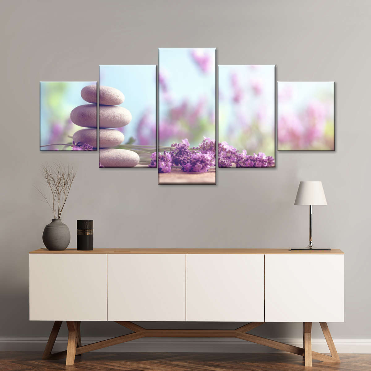 Zen Lavender Wall Art