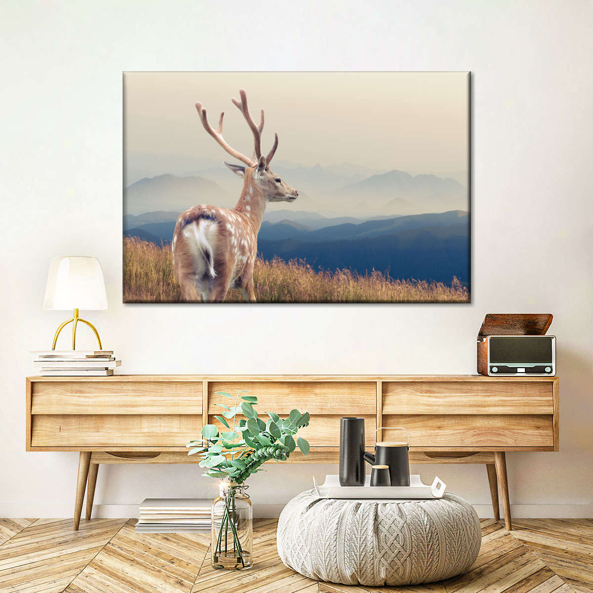 Mountain Sika Deer Wall Art