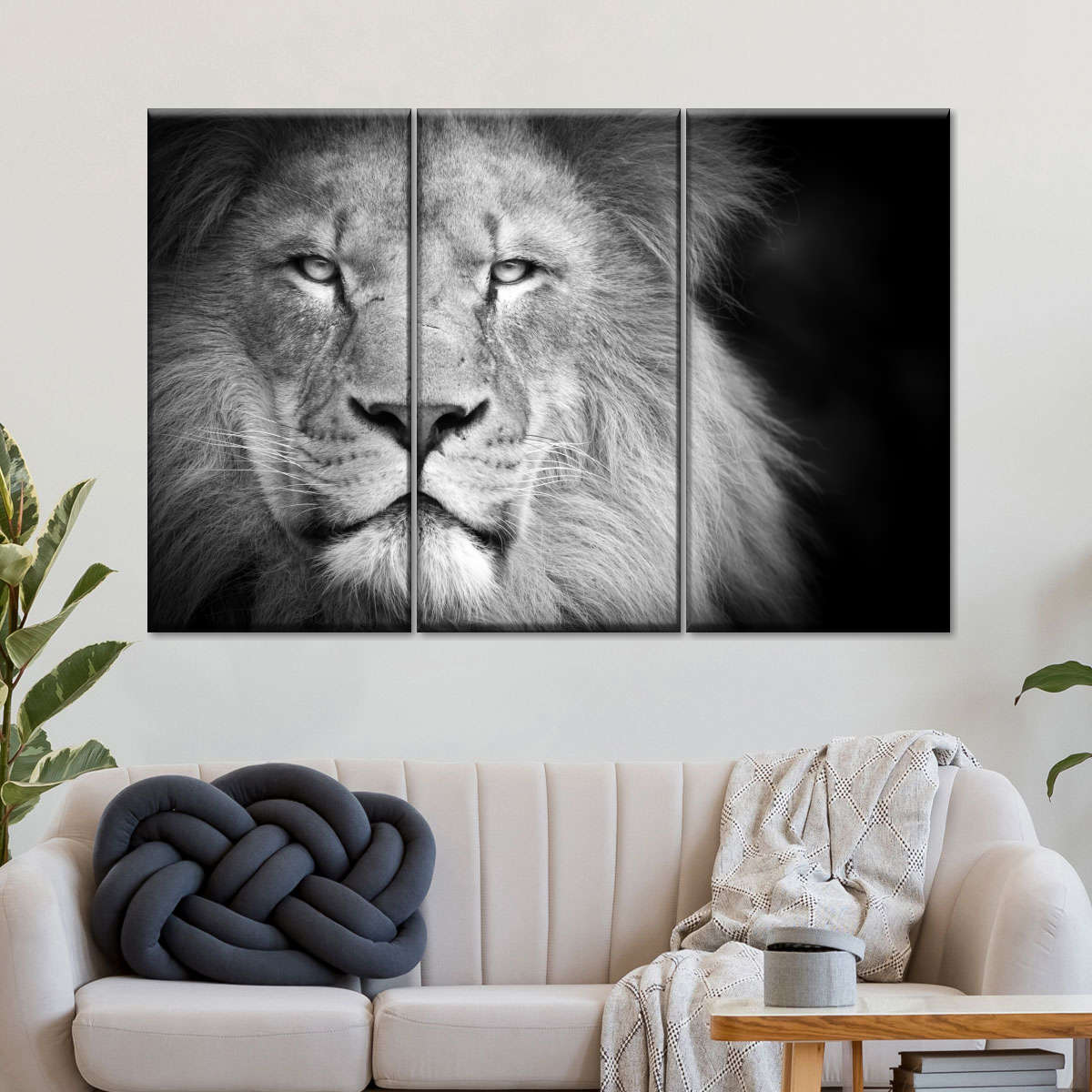 Lion Portrait Wall Art