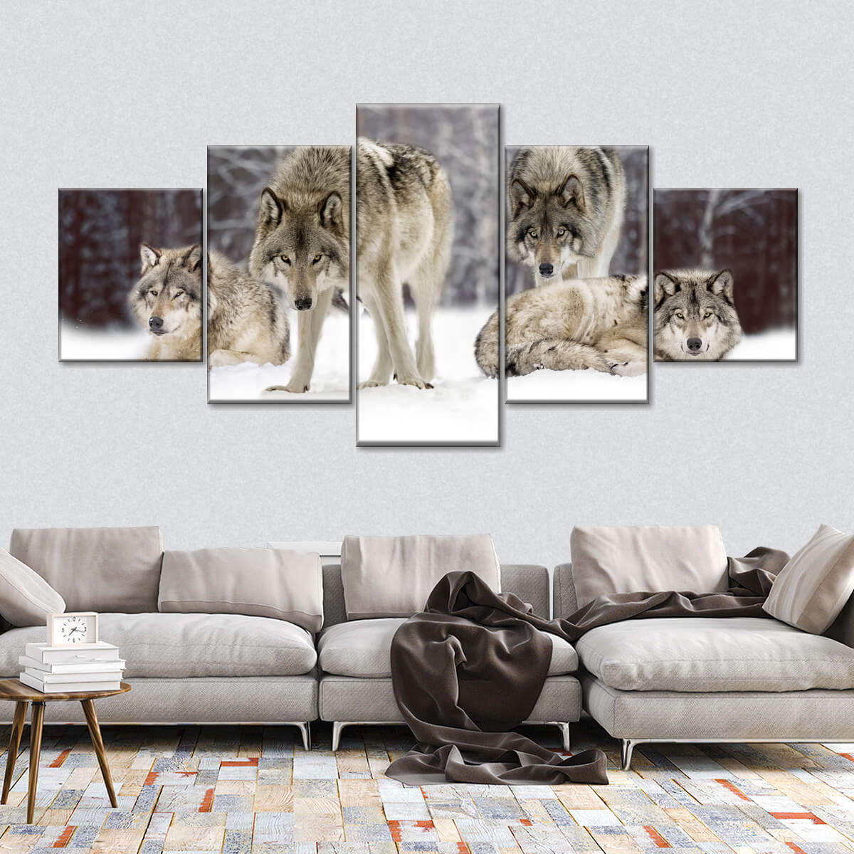 Wolf Pack Wall Art