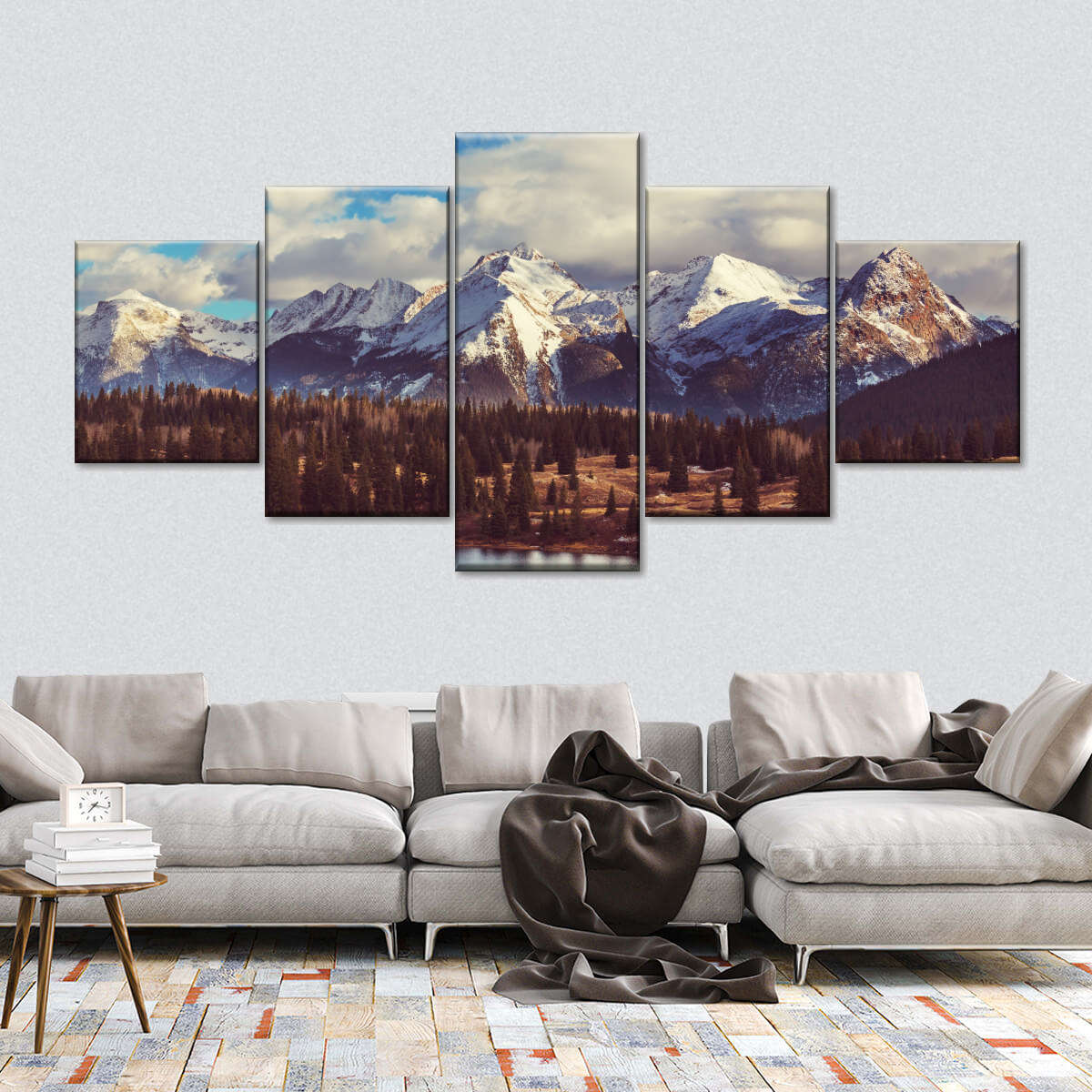 Rocky Mountain Landscape Wall Art