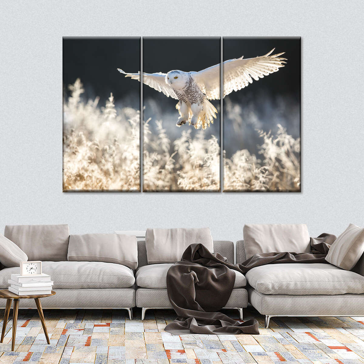 Snowy Owl Hunt Wall Art