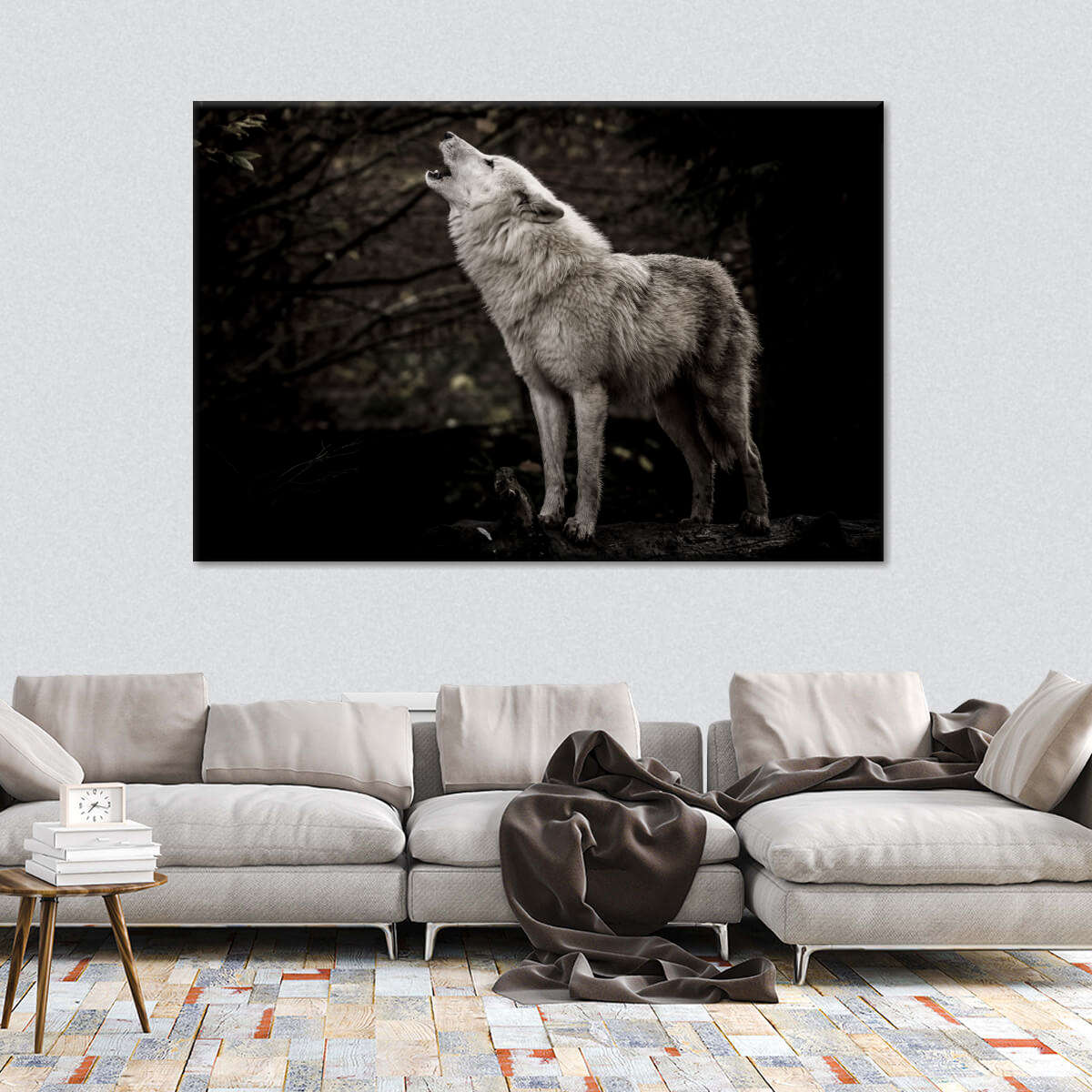 The Lone Wolf Wall Art