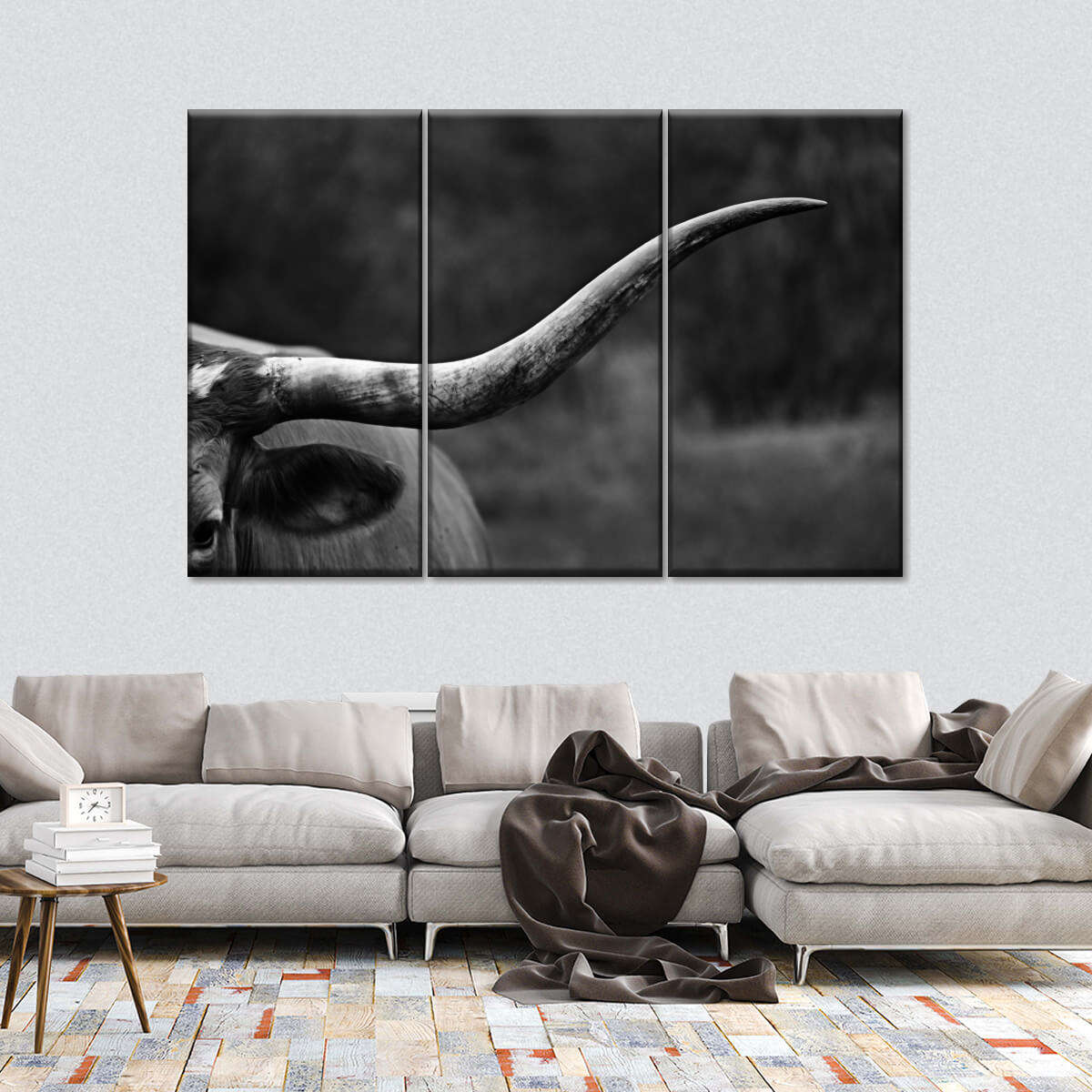 Texas Longhorn Cattle Wall Art