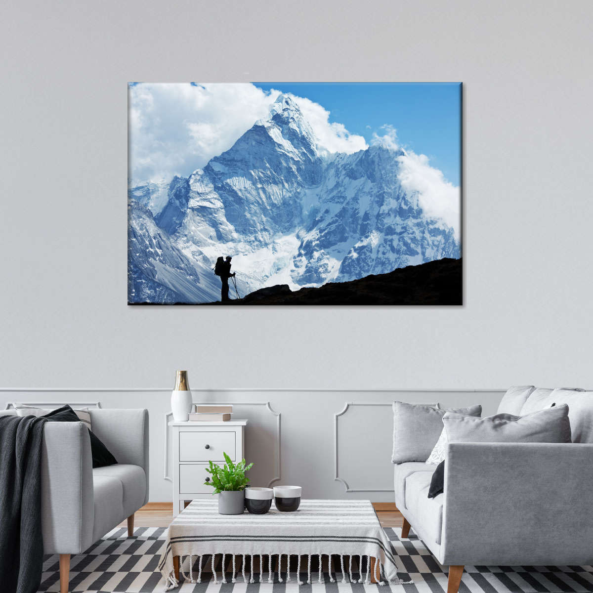 Mount Everest Mountaineer Wall Art